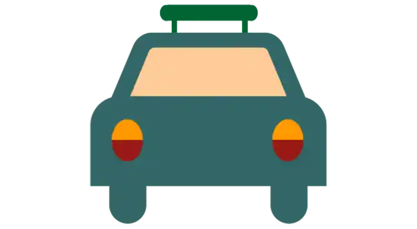 Symbolische Darstellung eines Autos mit hervorgehobener Heckscheibe für Austauschdienste Sicherer Austausch der Heckscheibe bei Autoglas Harris
